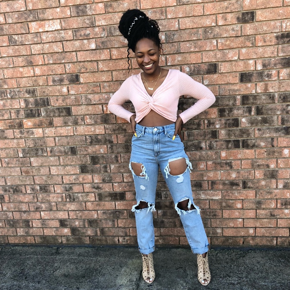 Blush Plush Crop Top